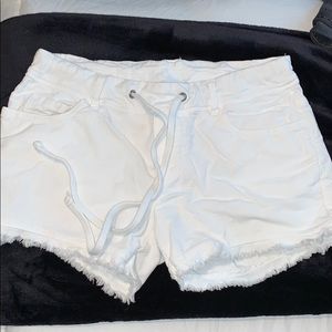 James Perse White Shorts